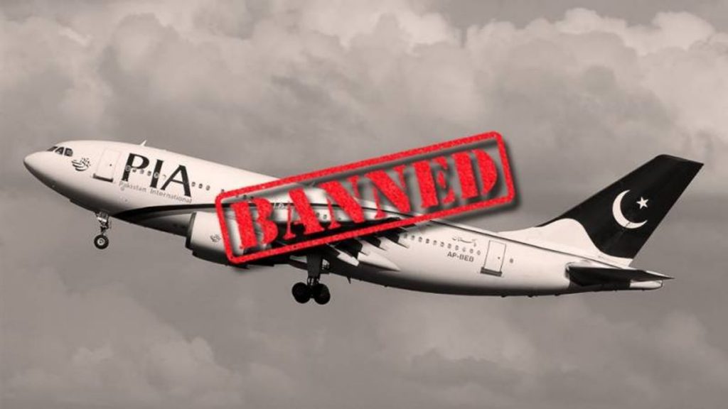 PIA Banned By FAA