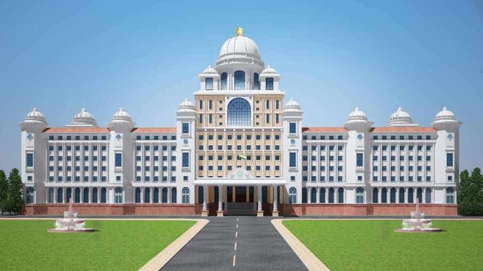 Telangana new secretariat looks more like mosque: BJP