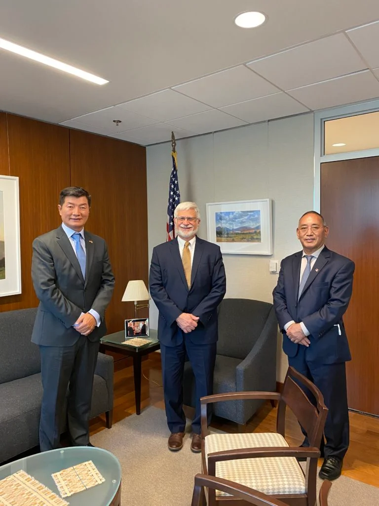 President of Tibet Dr. Lobsang Sangay Meets US State Department Officials