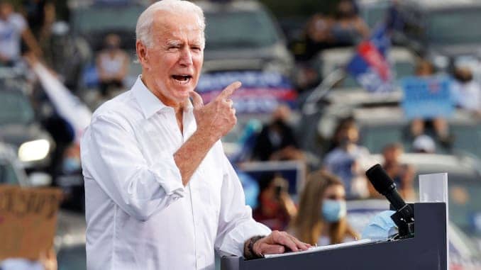 Biden Says, He Will Throw Out Trump From White House By Force