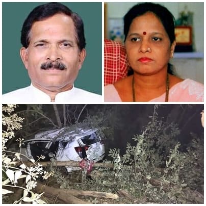 Union Minister Naik injured, wife, aide dead in K'taka road crash