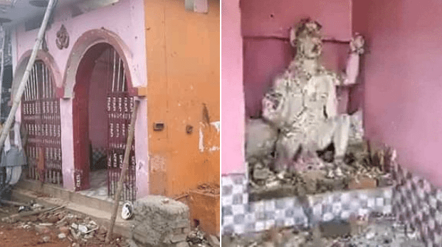 Ranchi rioters targeted Hanuman Temple to instigate religious riots